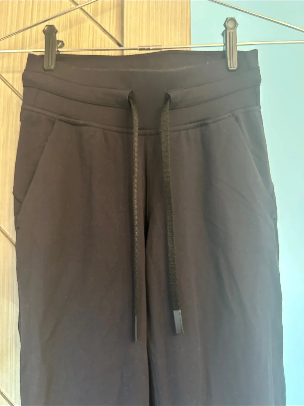 Lululemon Black Drawstring Jogger Pants